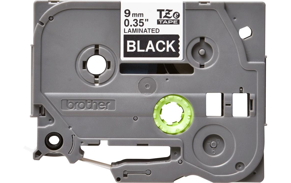 Beschriftungsband TZe-325 Weiss auf Schwarz9 mm-Beschriftungsband für Etikettendrucker