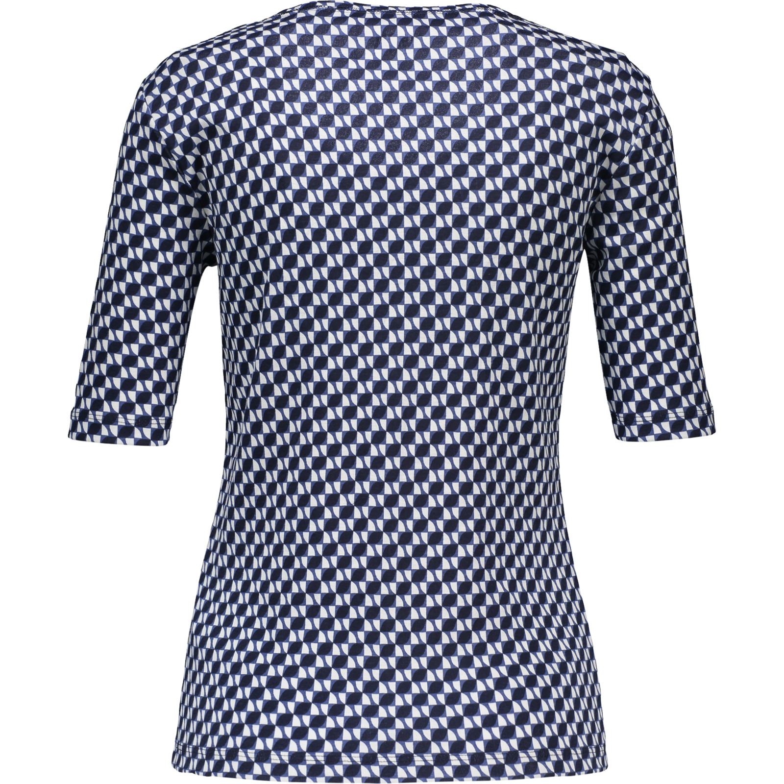 Olsen Damen-T-Shirt, gemustert