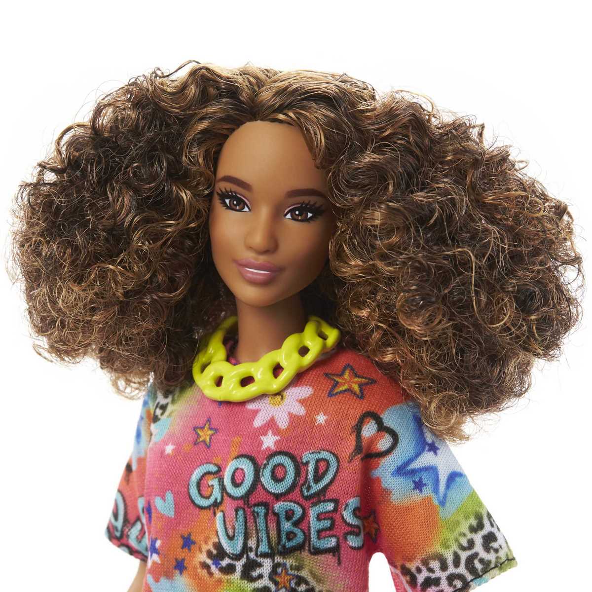 Barbie fashionista robe graffitis
