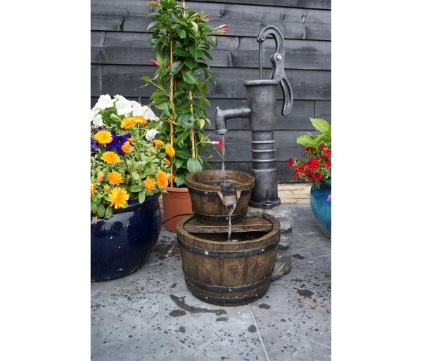 Ubbink Polyresin-Gartenbrunnen-Set Las Vegas,