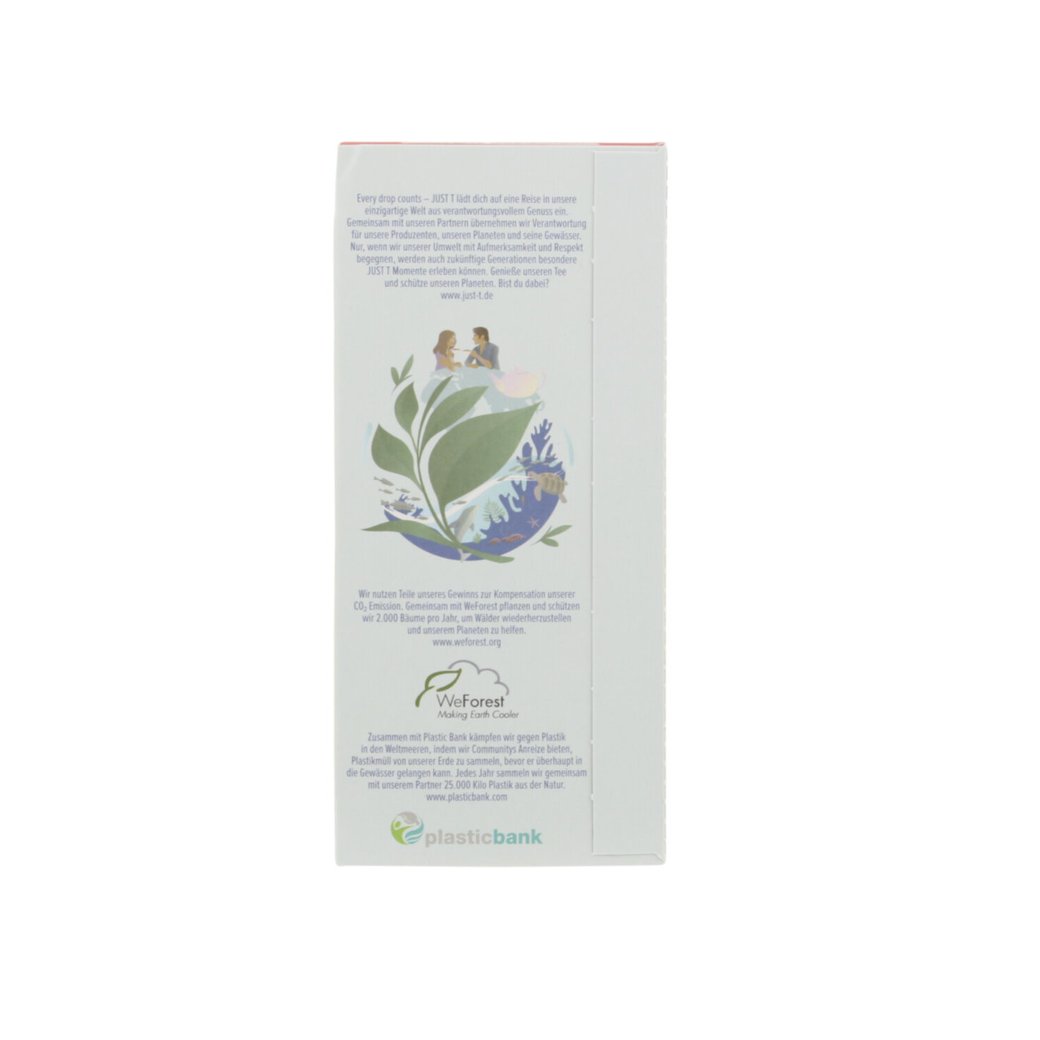 Just T Bio Darling Peach 18 Portionen