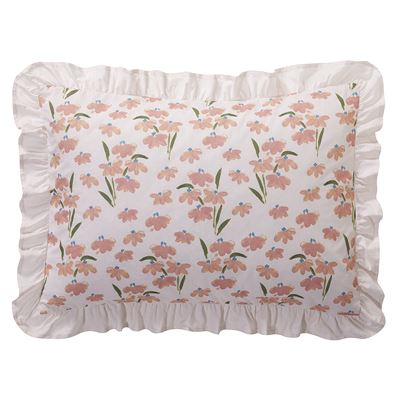 Linge de lit motif fleurs
