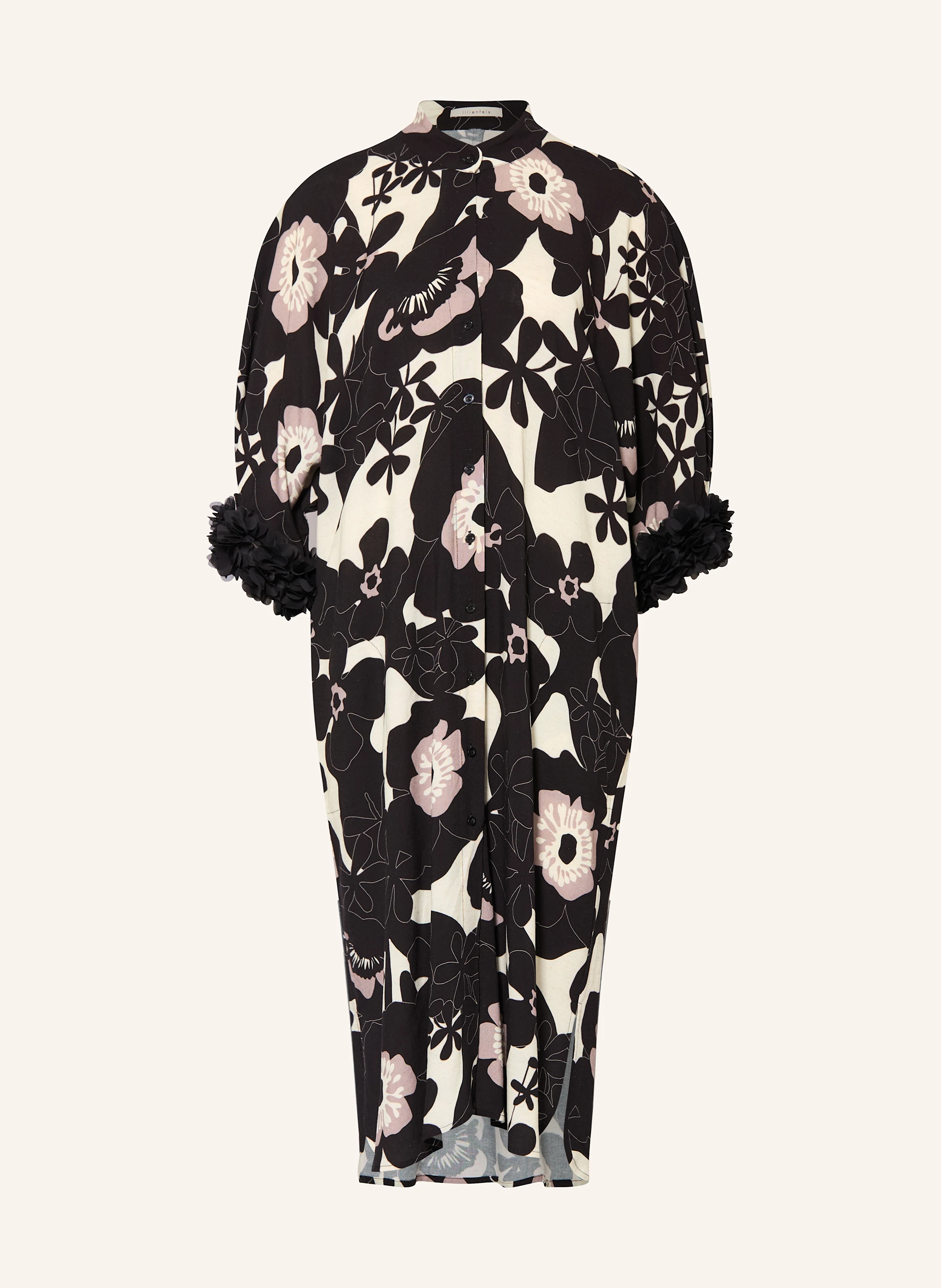 lilienfels Leinenkleid mit 3/4-Arm