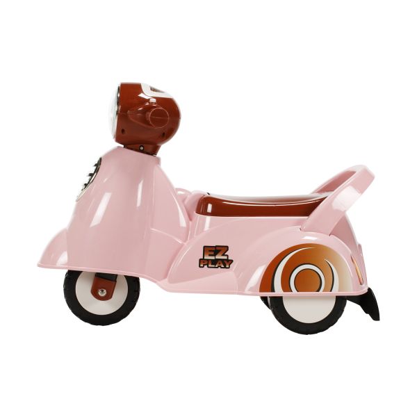 Puck Retro Loopscooter Lichtroze