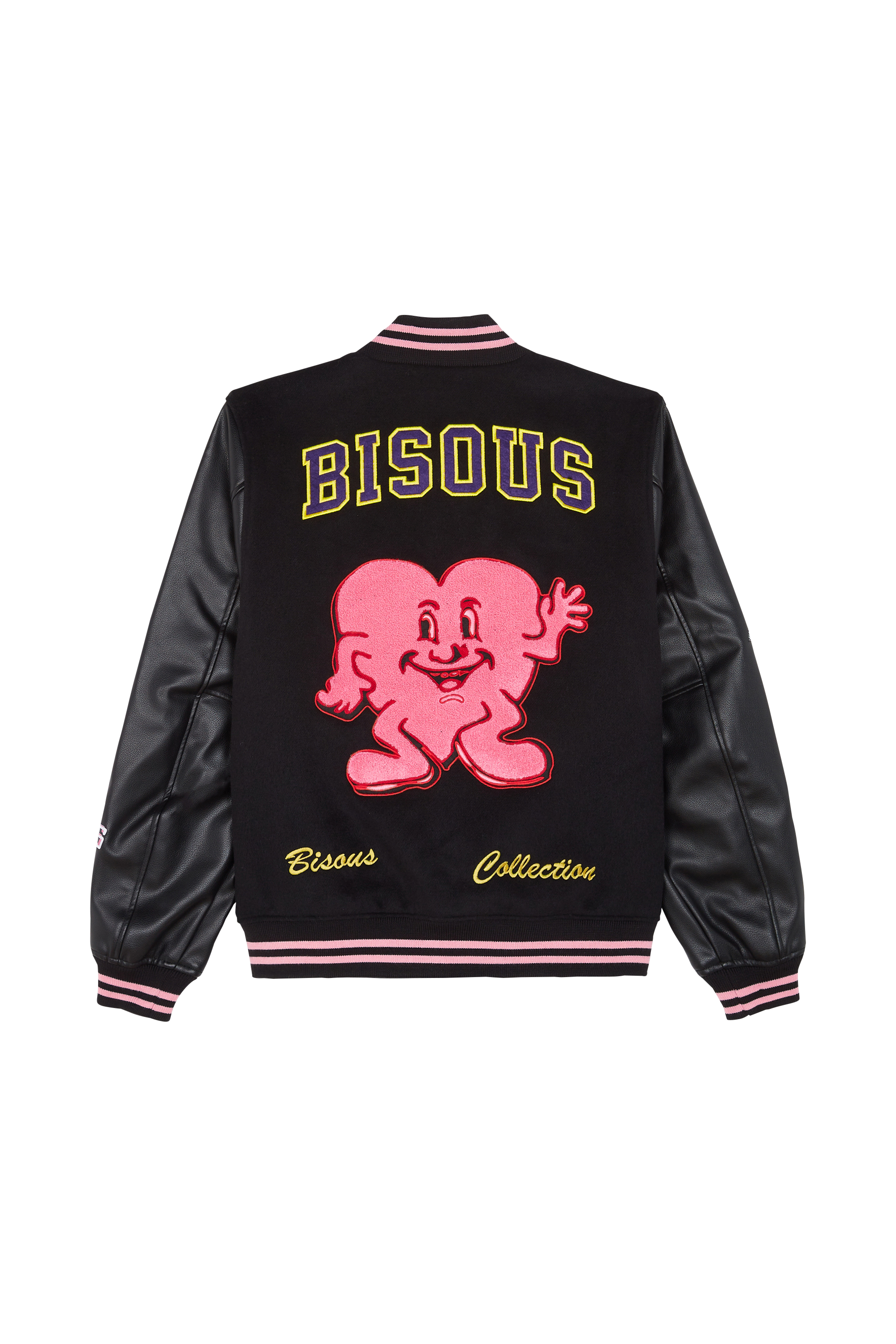 BISOUS SKATEBOARDS Veste VARSITY VARSITY Noir