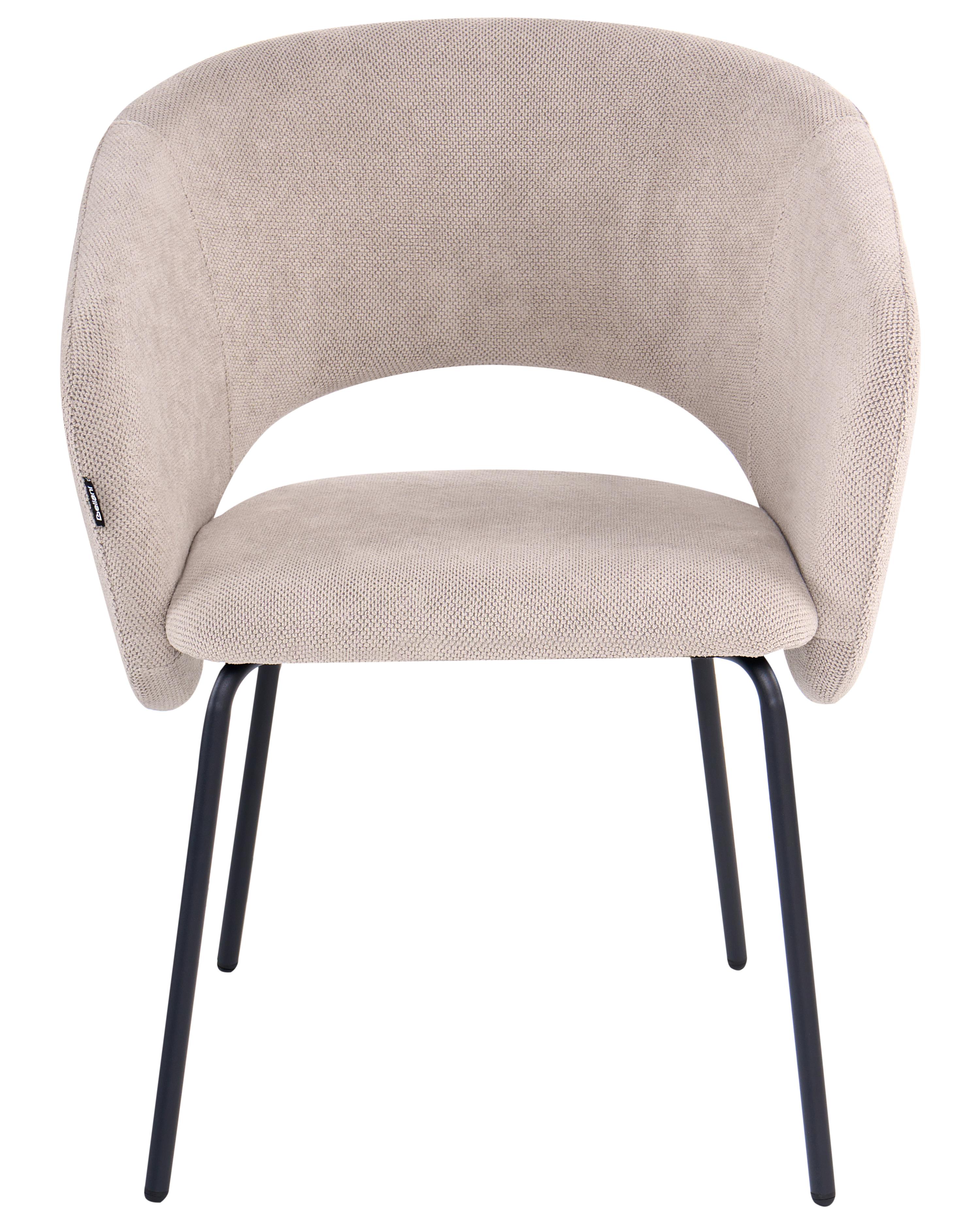 Set van 2 eetkamerstoelen BLAKELY Stof Taupe