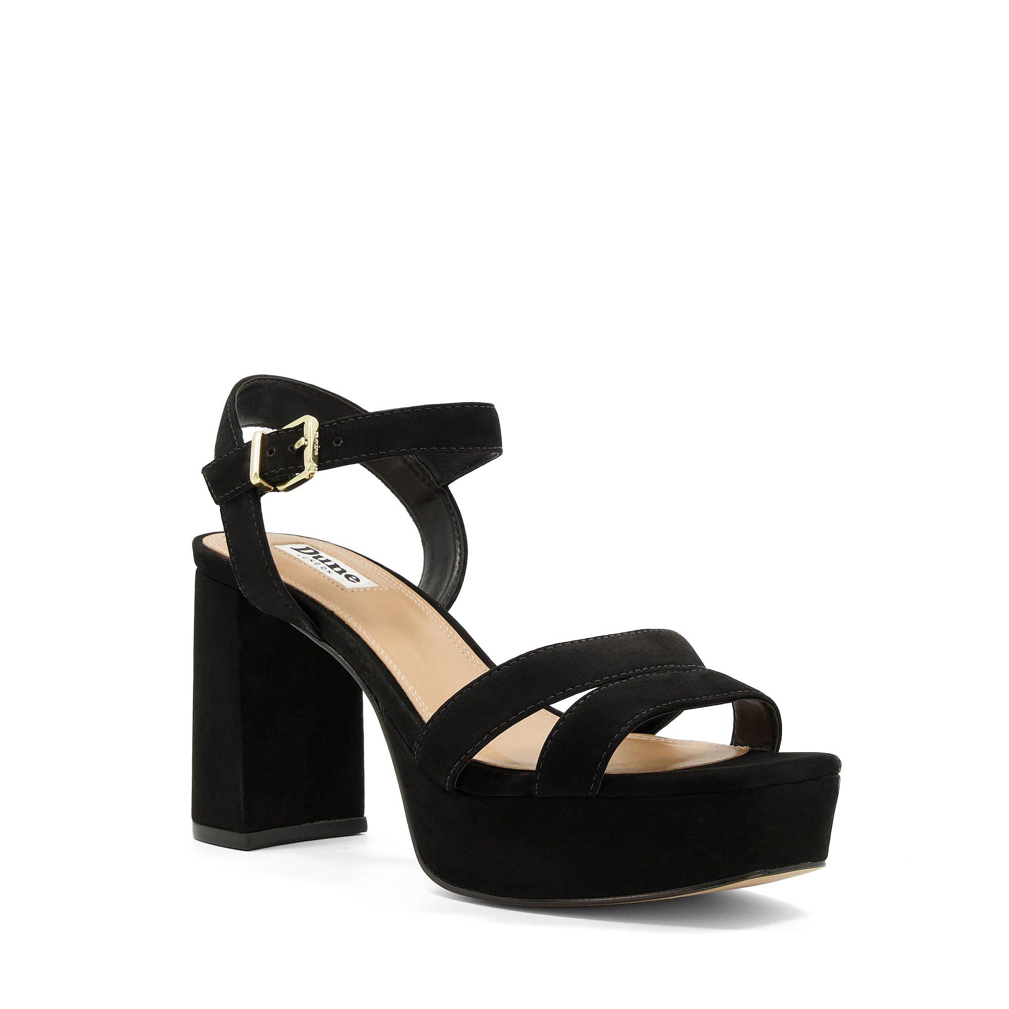 Dune London Molten Platform Sandals