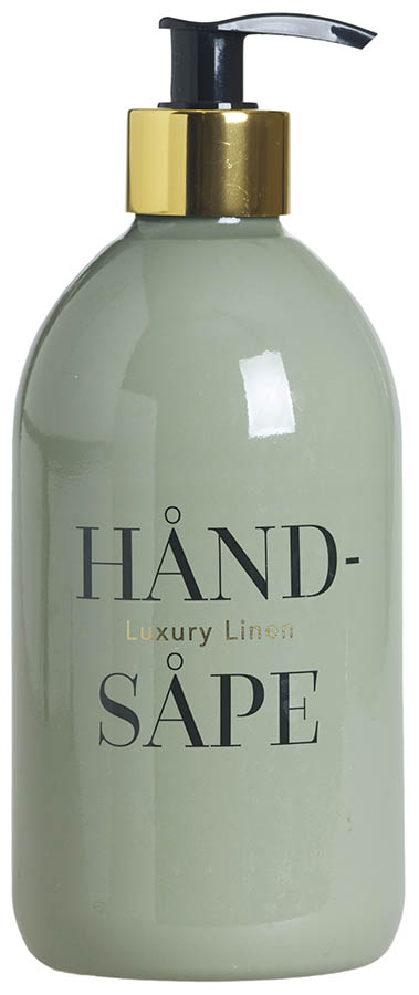 Luxury linen håndsåpe 500 ml grønn