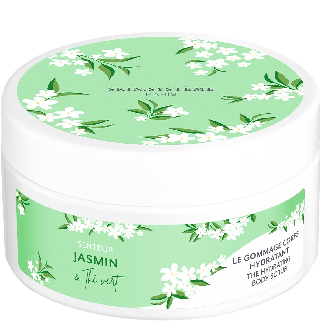 Gommage hydratant - Jasmin & thé vert - Corps - 220 ml