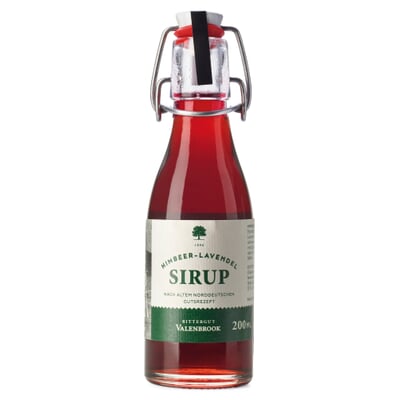 Himbeer-Lavendel-Sirup