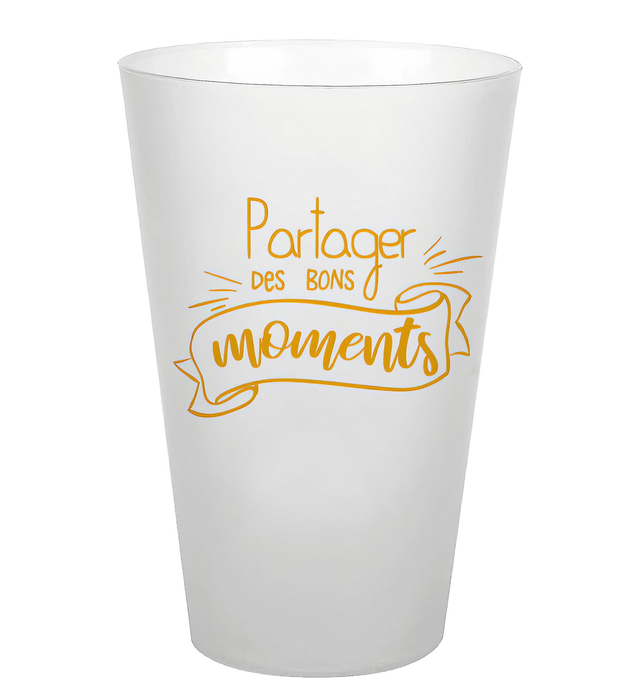 GOBELET 40CL PARTAGER DES BONS MOMENTS
