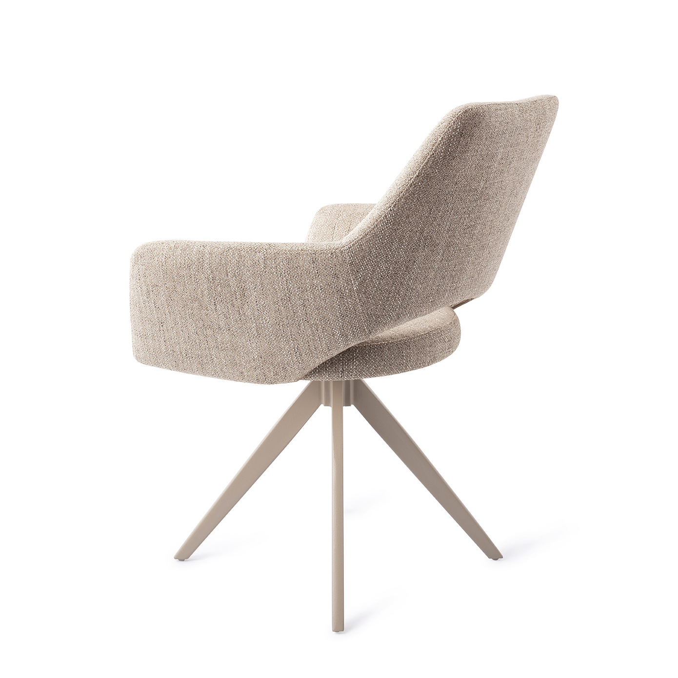 Jesper Home Eetkamerstoel Yanai - Turn Beige Biscuit Beach