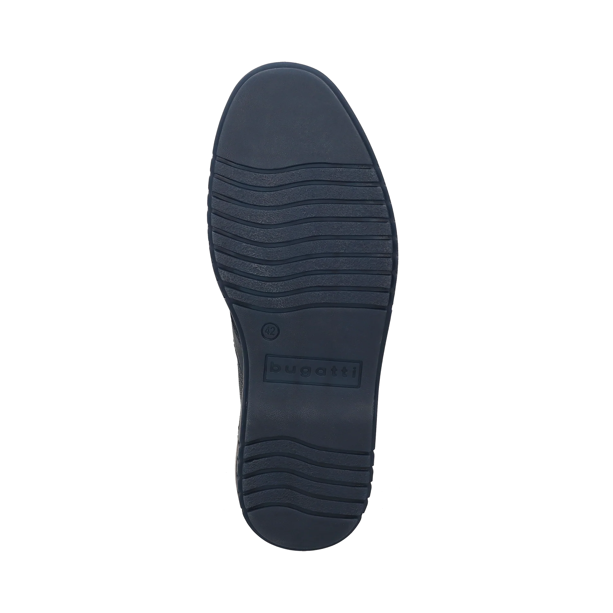 Leder Schnürer blau