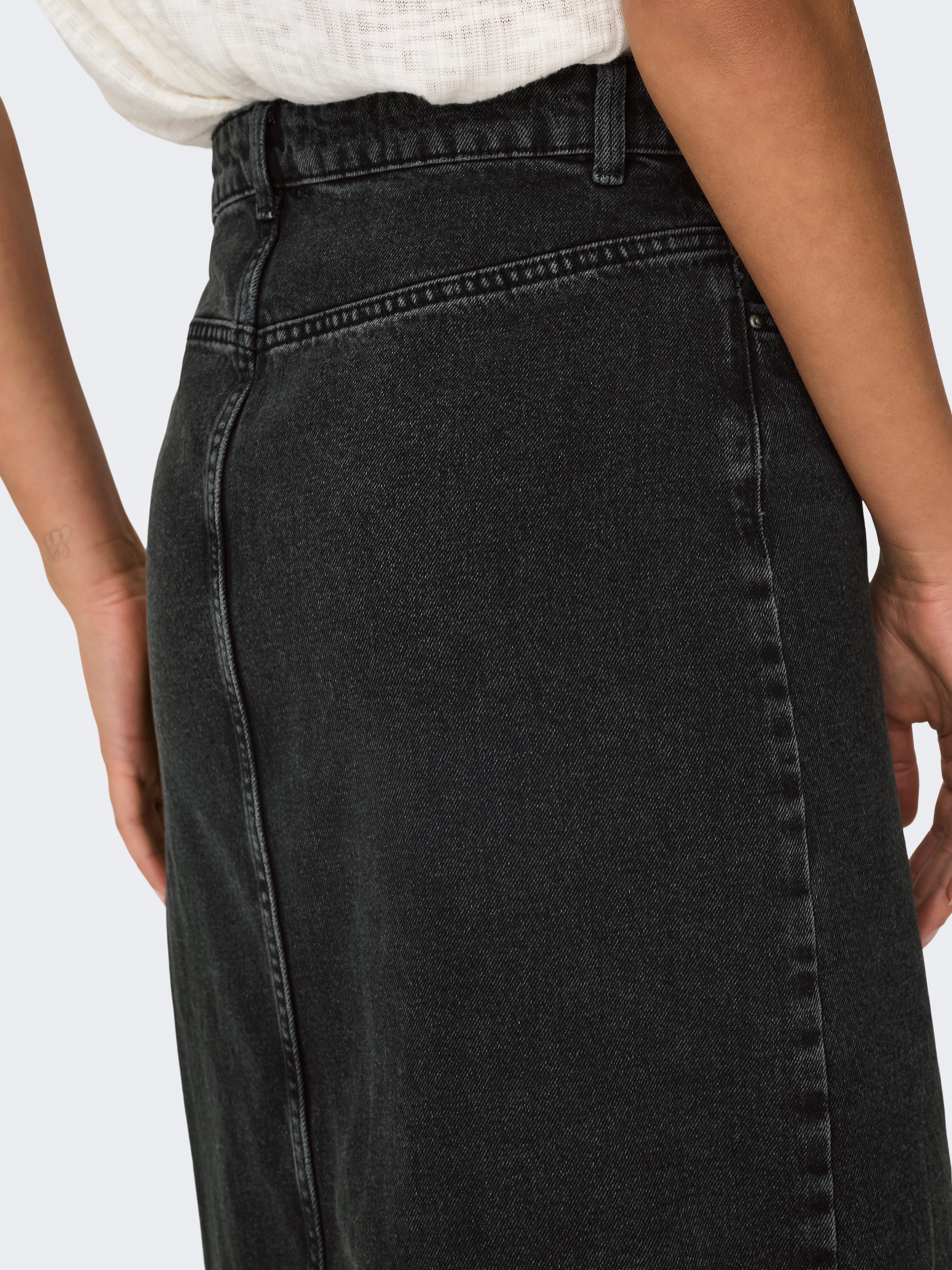 ONLCILLA Jeansrock Washed Black