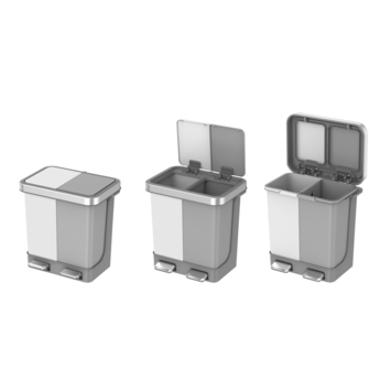 EKO Hana Duo Recycle Pedaalemmer 10+10L
