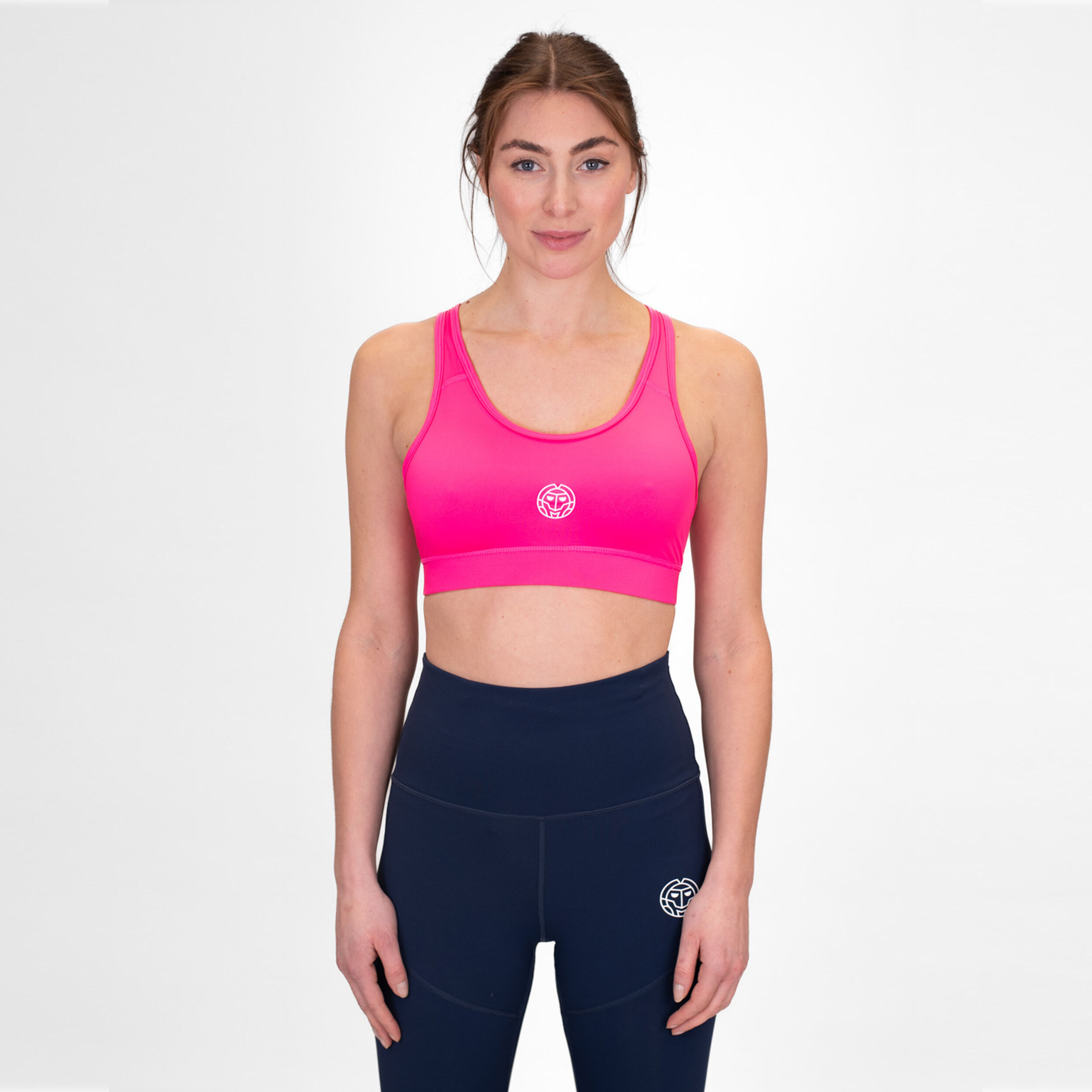 BIDI BADU Crew Medium Support Soutien-gorge Sport Femmes - Pink