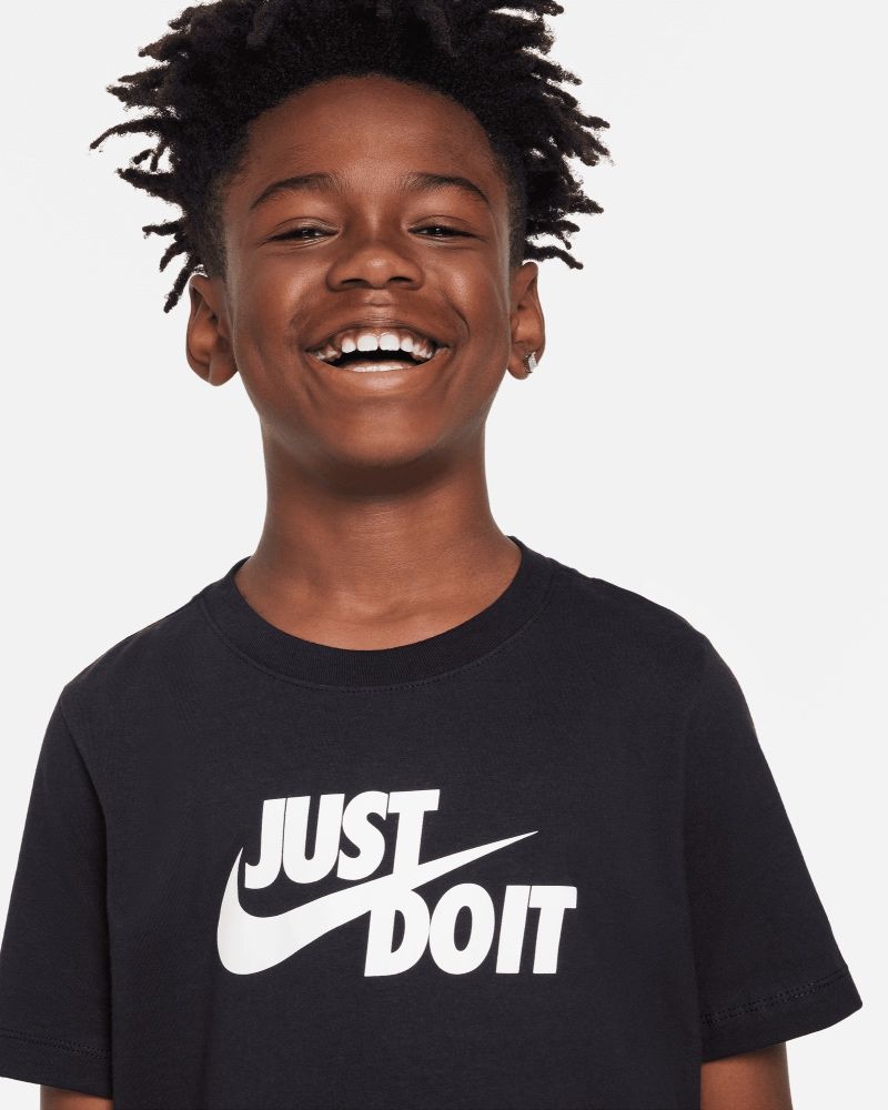 T-shirt Nike Sportswear Noir pour enfant