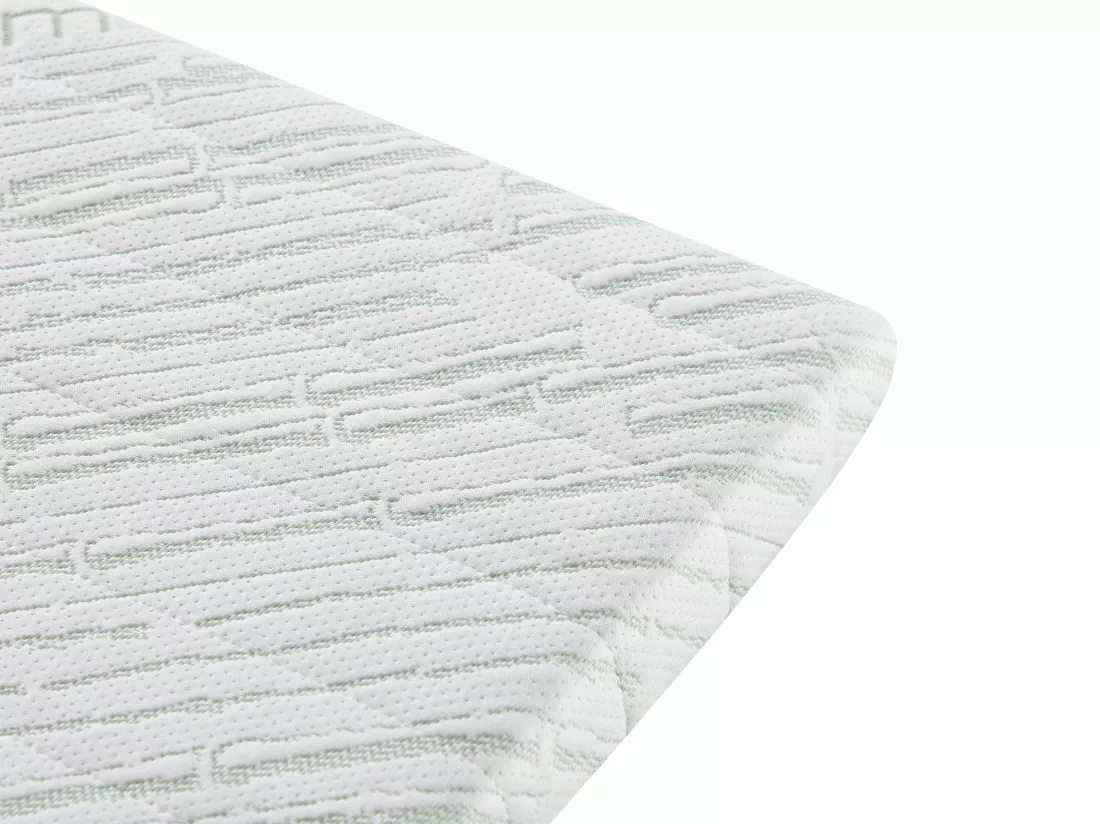 Surmatelas 140 x 190 cm mémoire de forme coutil bambou ép.5cm - LUFFY de NATUREA