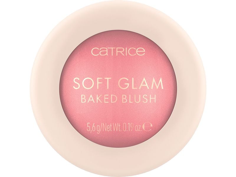 Catrice Rouge Soft Glam Baked Blush 040 Midnight Berry Rouge und Highlighter in einem für ein makelloses Finish