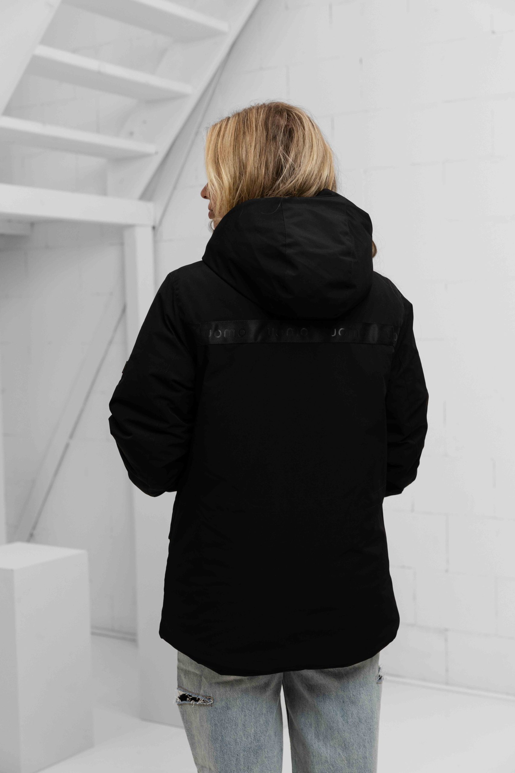 24 Uomo Parka 2.0 Jacket Dames Zwart