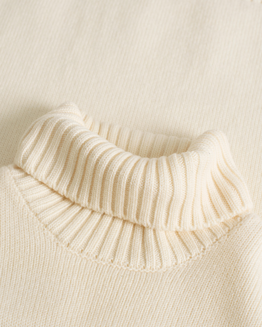 Zanone Virgin Merino Wool Rollneck Latte