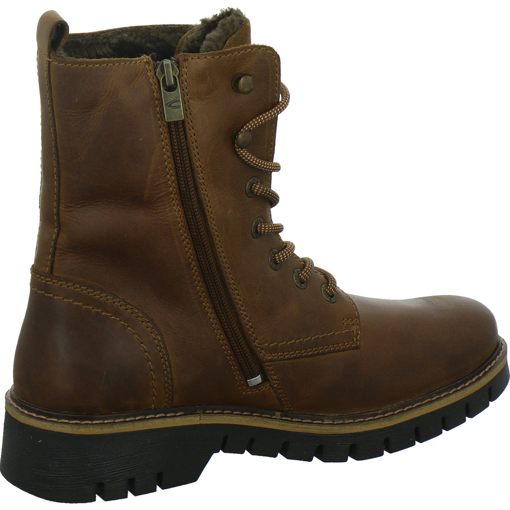camel active Winterstiefel Damen Isa Mittelbraun