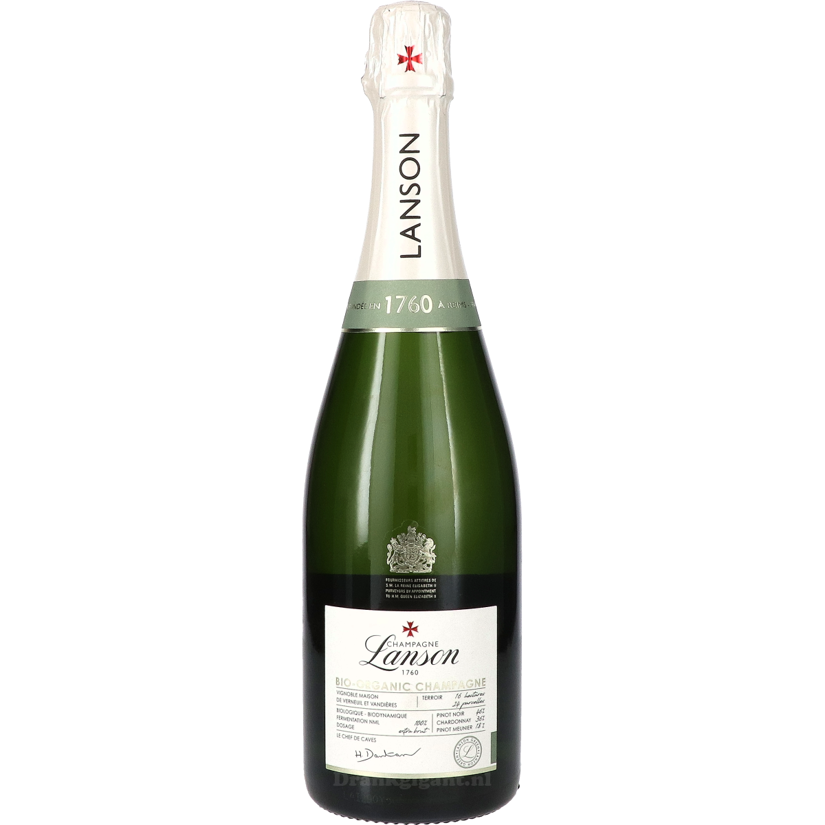 Lanson Extra Brut Champagne 75 cl