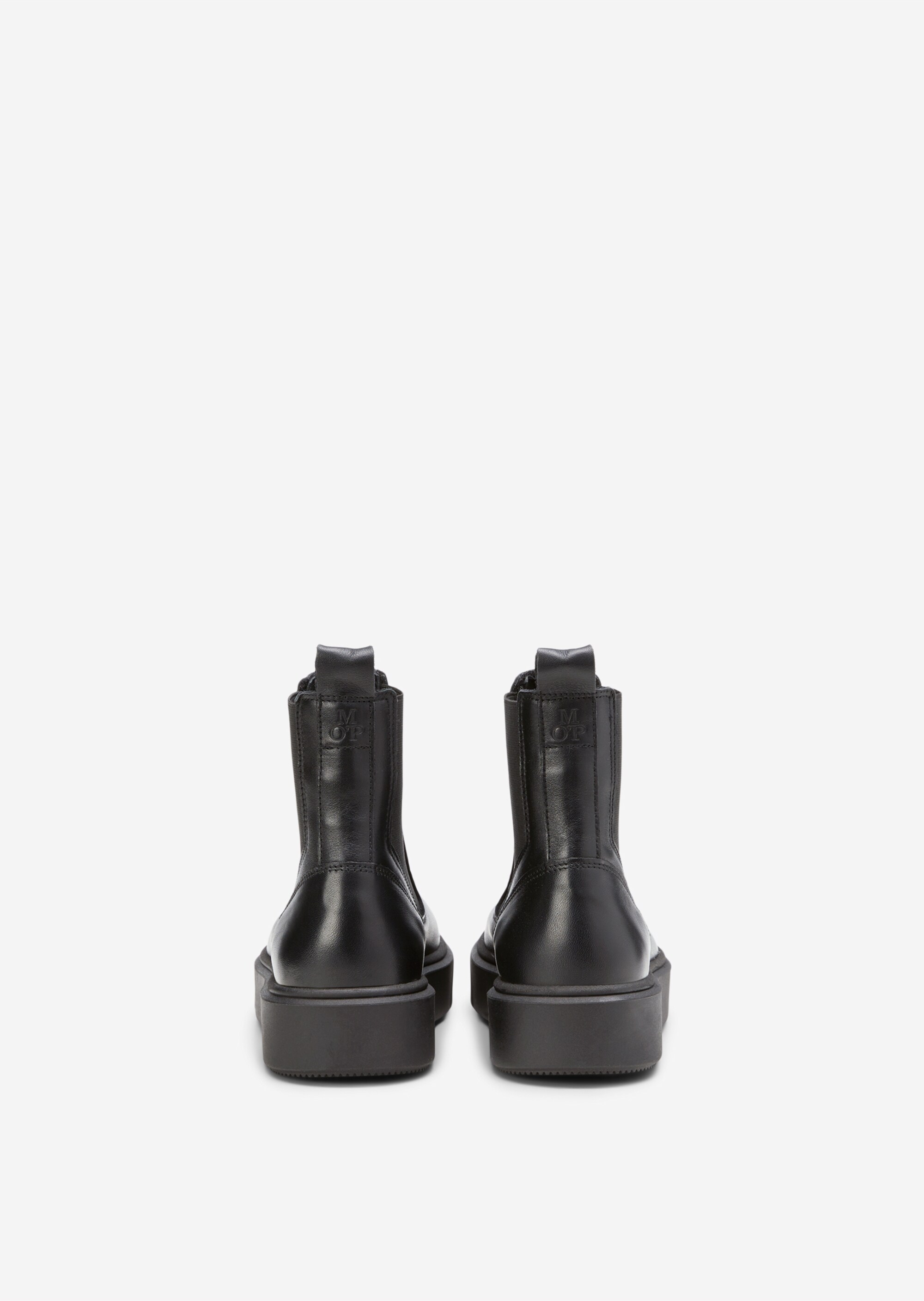 Chelsea-Boot aus glattem Rindleder