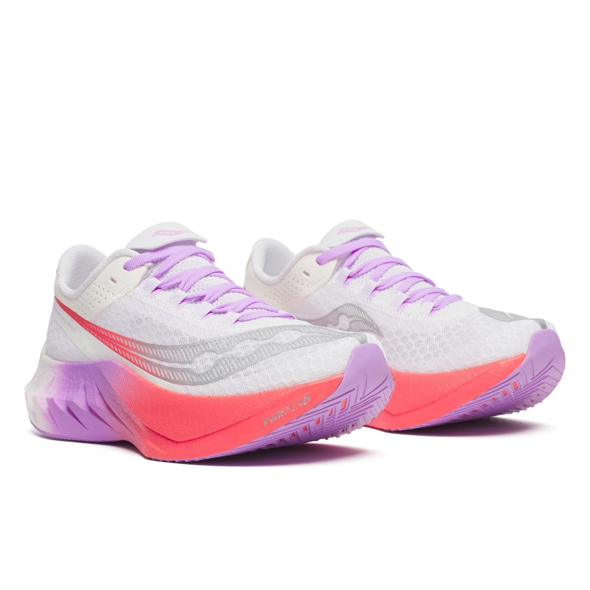 Saucony Endorphin Pro 4 Womens White/Crocus