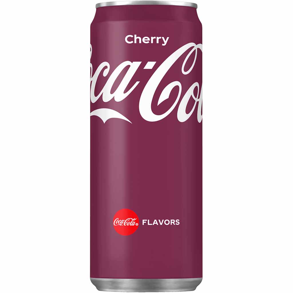 24x Coca Cola Cherry DOSE á 330ml=7,92L MHD:30.8.25