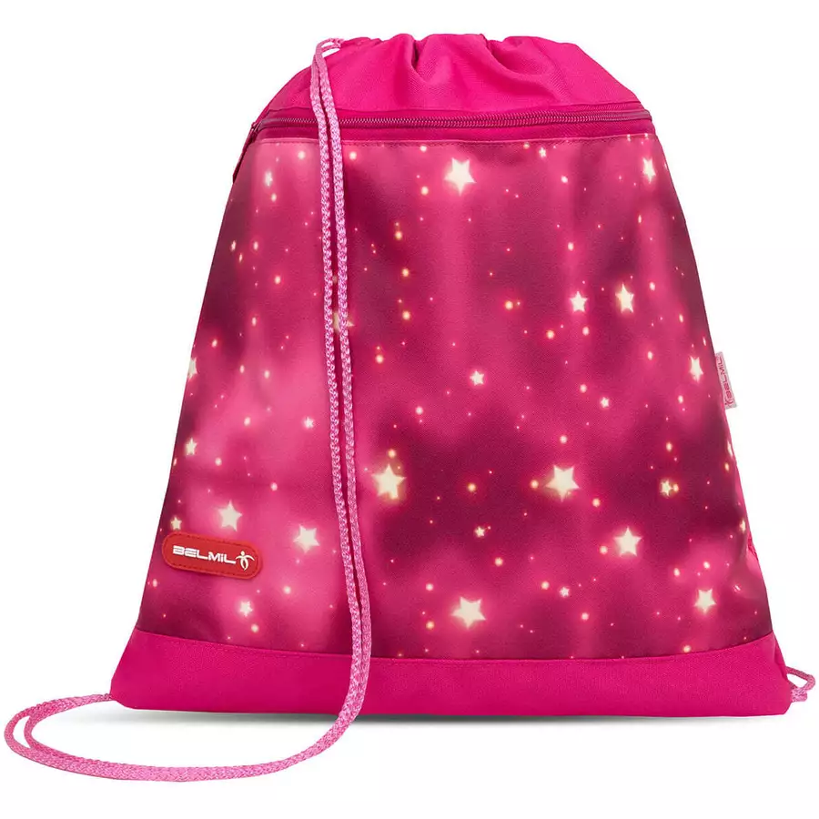 Belmil Schulranzen Classy Plus Schulranzen Set 5-teilig Pink Star