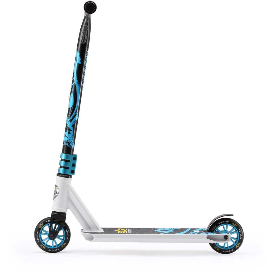 Star Scooter Roller Stunt Trick 110mm Mini weiß, blau