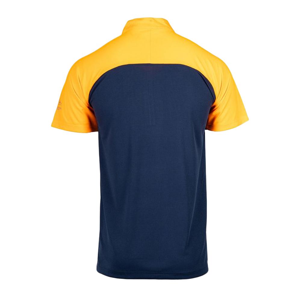 Best Mountain T-Shirt Bleu/Orange Homme Best Mountain RANDO 100