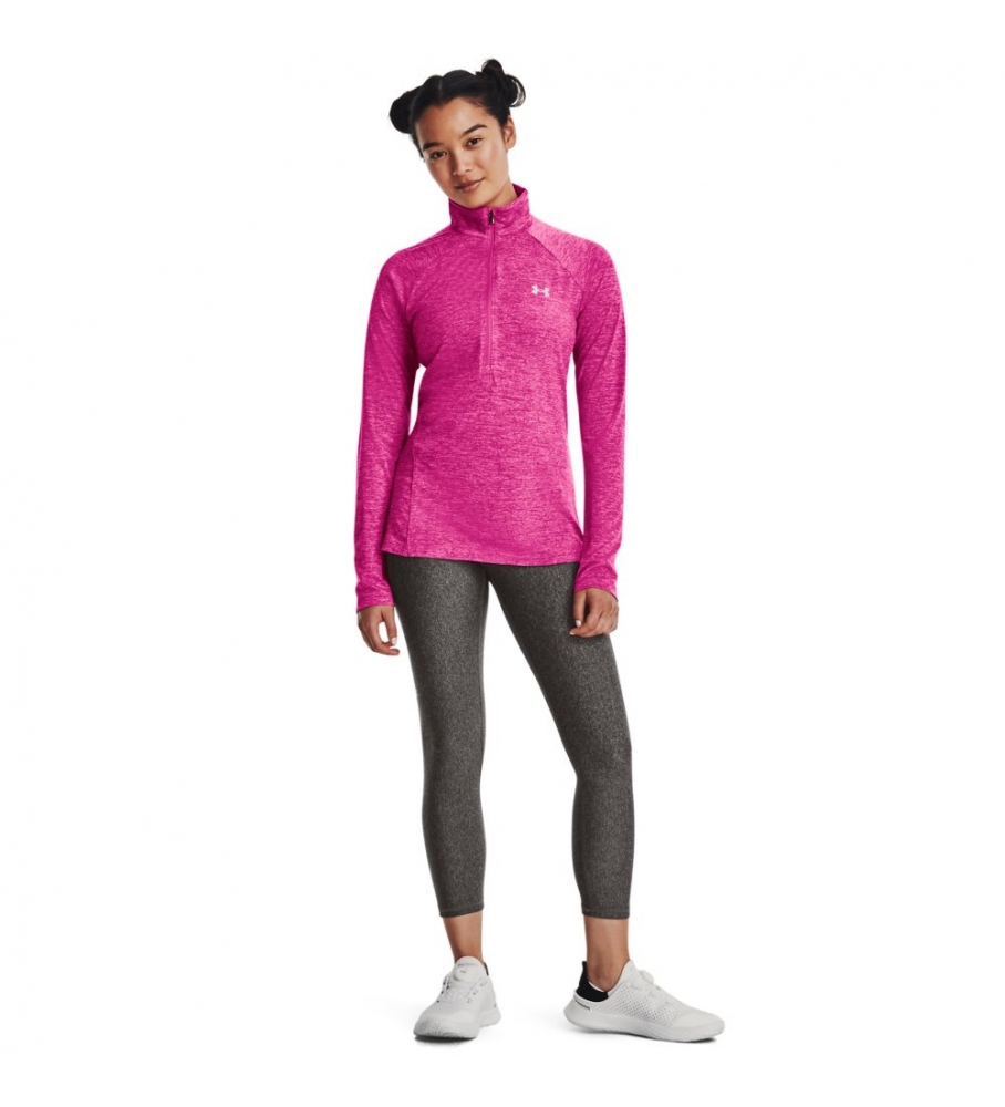 Camiseta Under Armour Tech com zíper até a metade