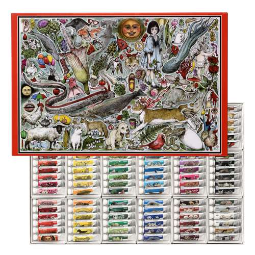 HOLBEIN Künstler Aquarellfarbe Yuko Higuchis Collection Set, 108 Farben
