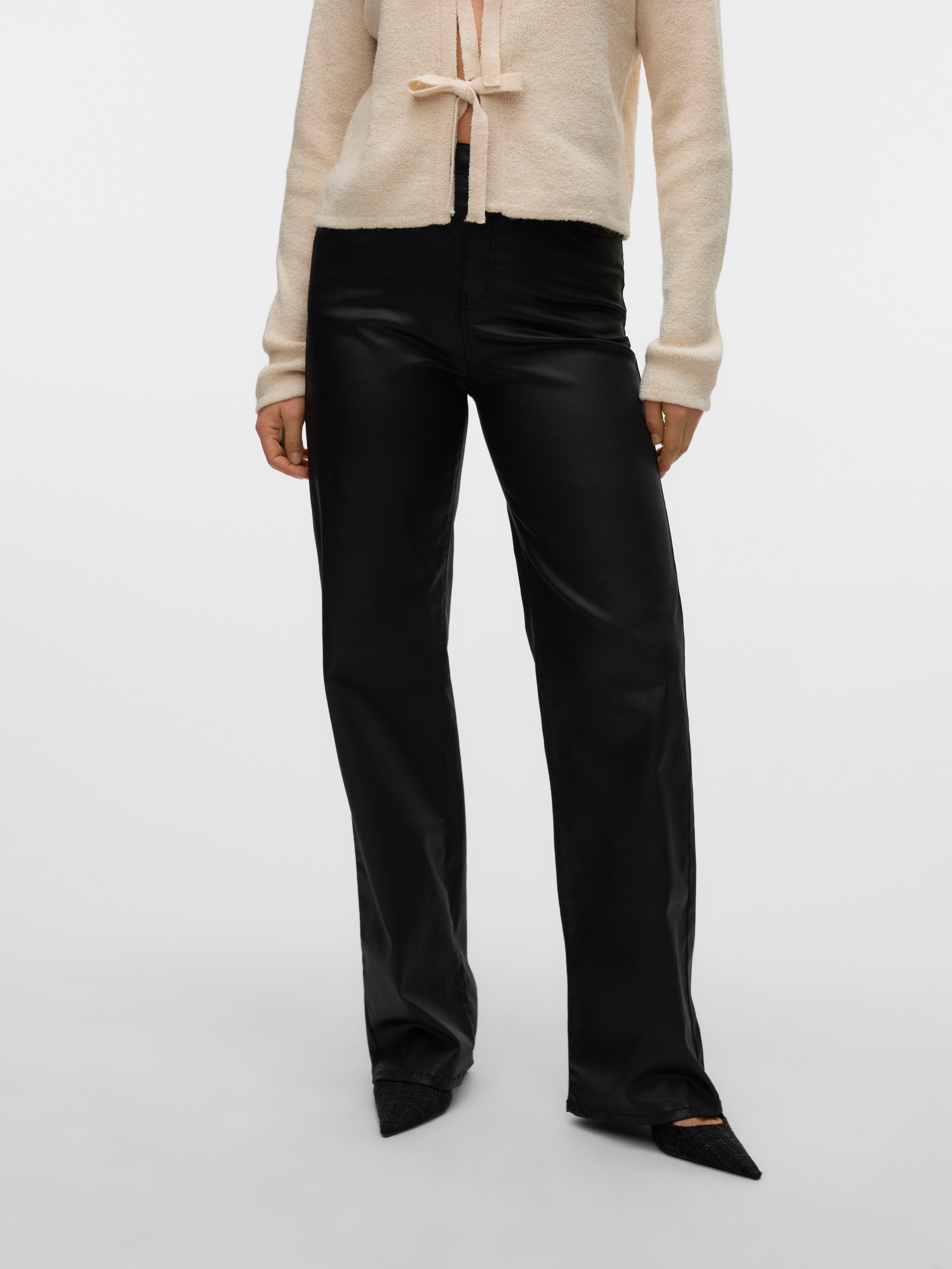 VMTESSA High rise Coated Broek
