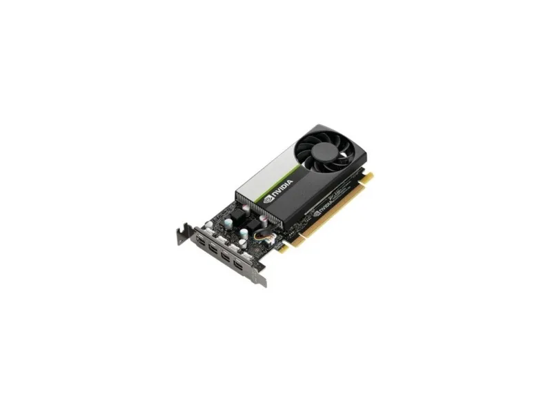 NVIDIA T1000 - grafikkort - T1000 - 4 GB GDDR6 - PCIe 3.0 x16 lavprofil - 4 x Mini DisplayPort