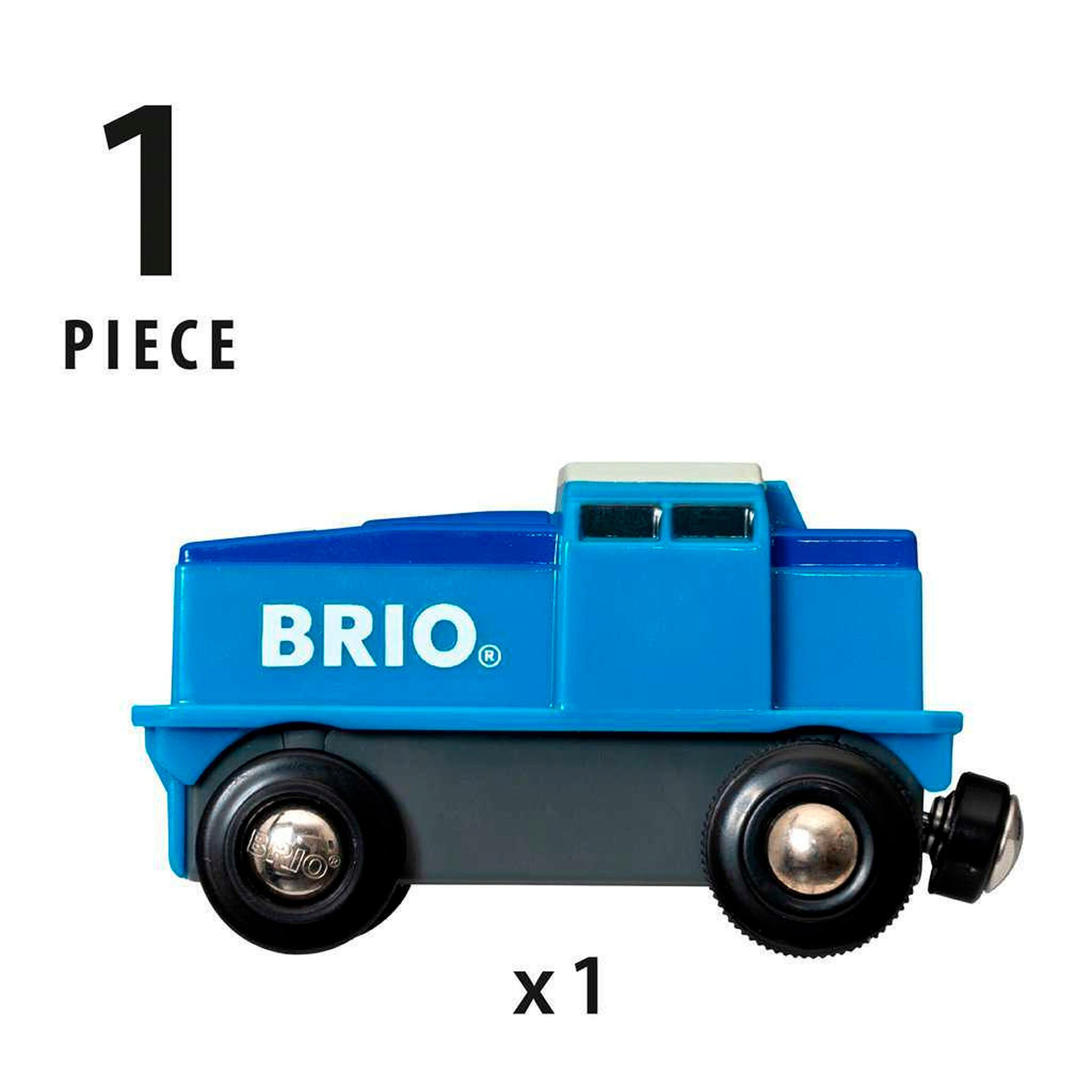 BRIO Blaue Batterie Frachtlok