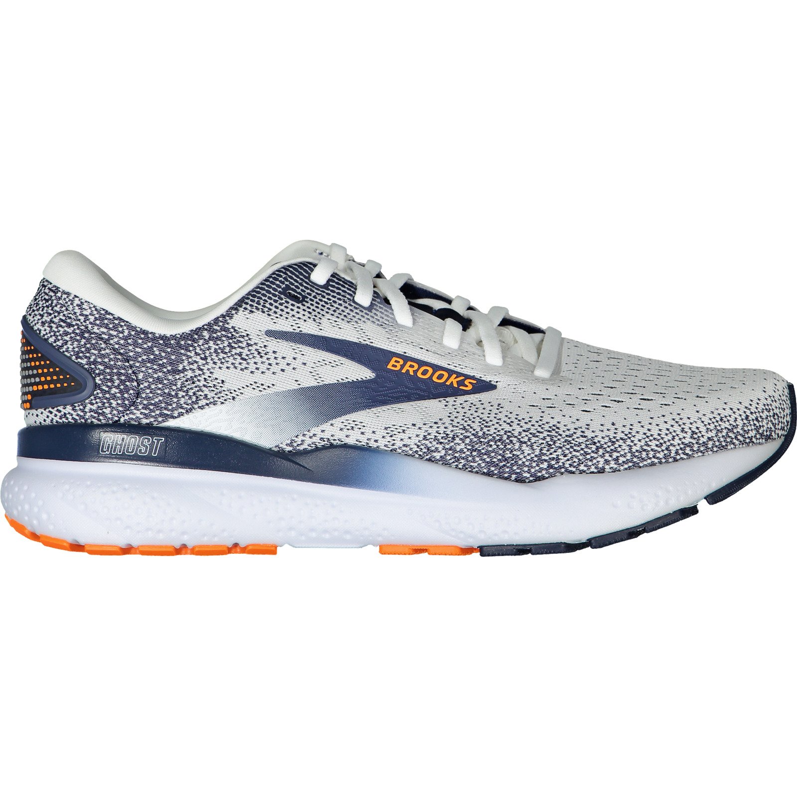 Brooks Herren-Laufschuh Ghost 16 weiss, 45
