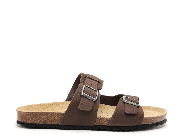 Geox mules et sabots homme u159vb u sandal ghita marron