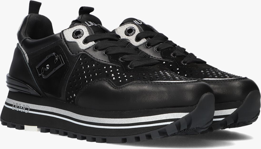 LIU JO zwarte liu jo lage sneakers maxu wonder 01