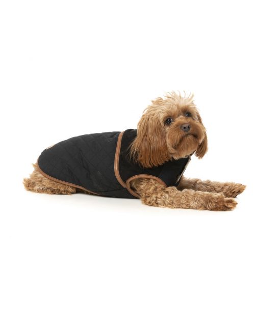 Fuzzyard Ivanhoe Jacket Zwart - Hondenkleding