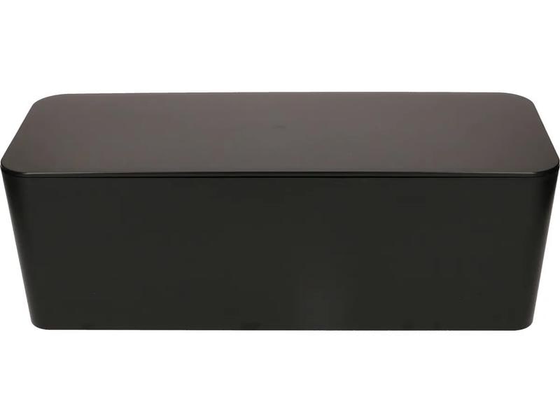 Max Hauri Kabelbox gross Schwarz Kabel Facility Box Home