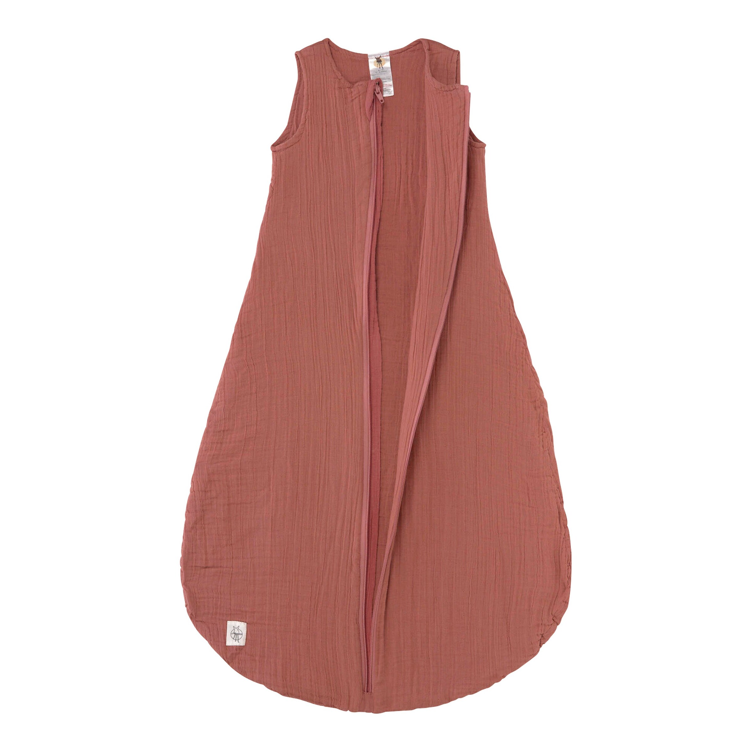 Lässig Ganzjahres-Schlafsack Mull 1.0 TOG Rosewood