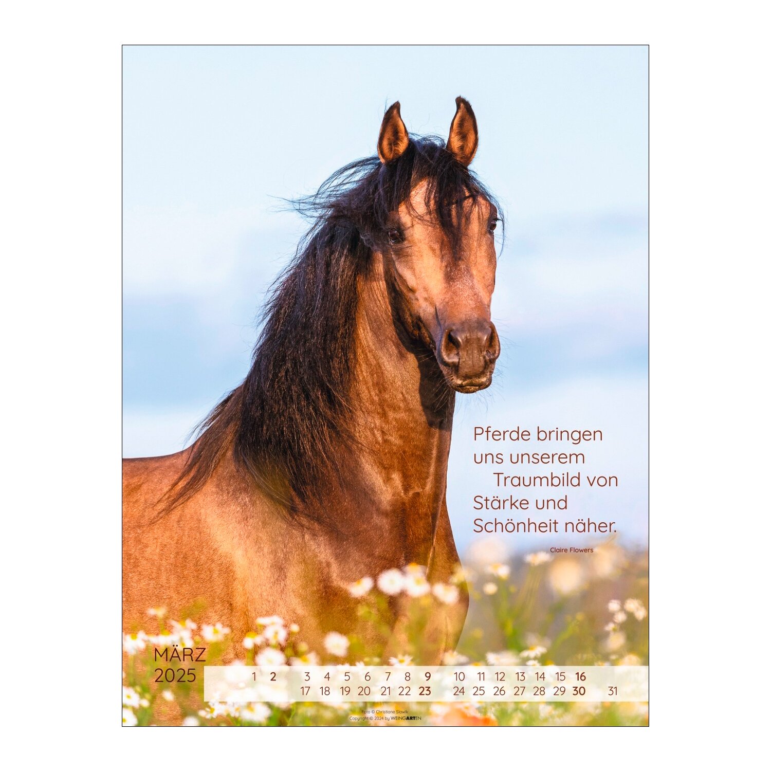 Kalender Pferdepoesie 2025