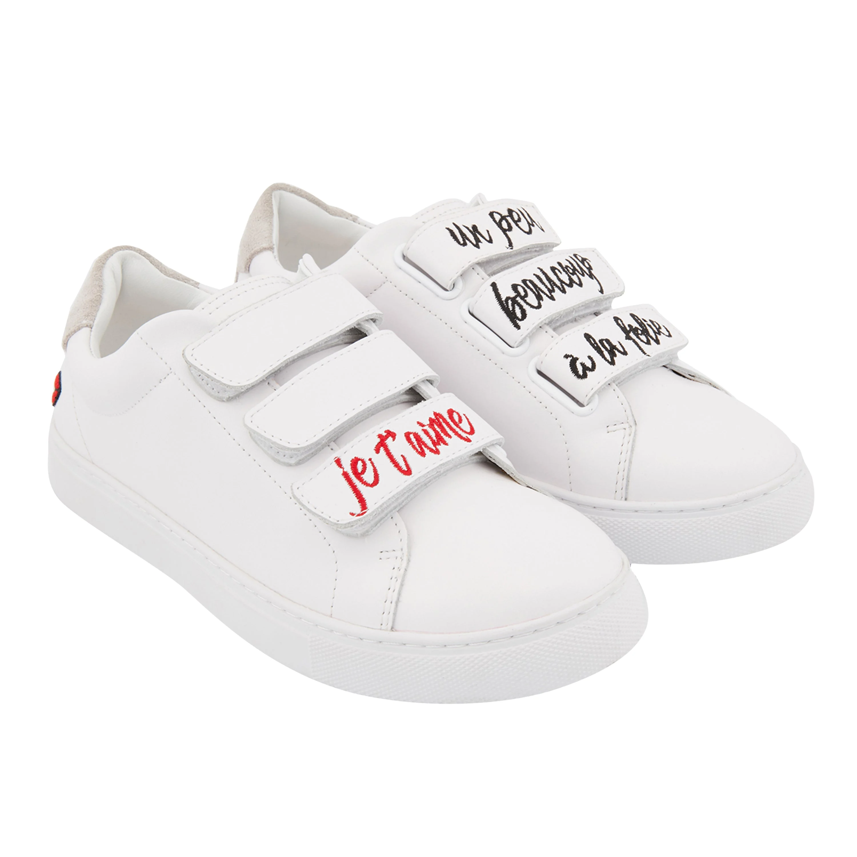 EDITH JE T'AIME - Sneakers en cuir | Blanc