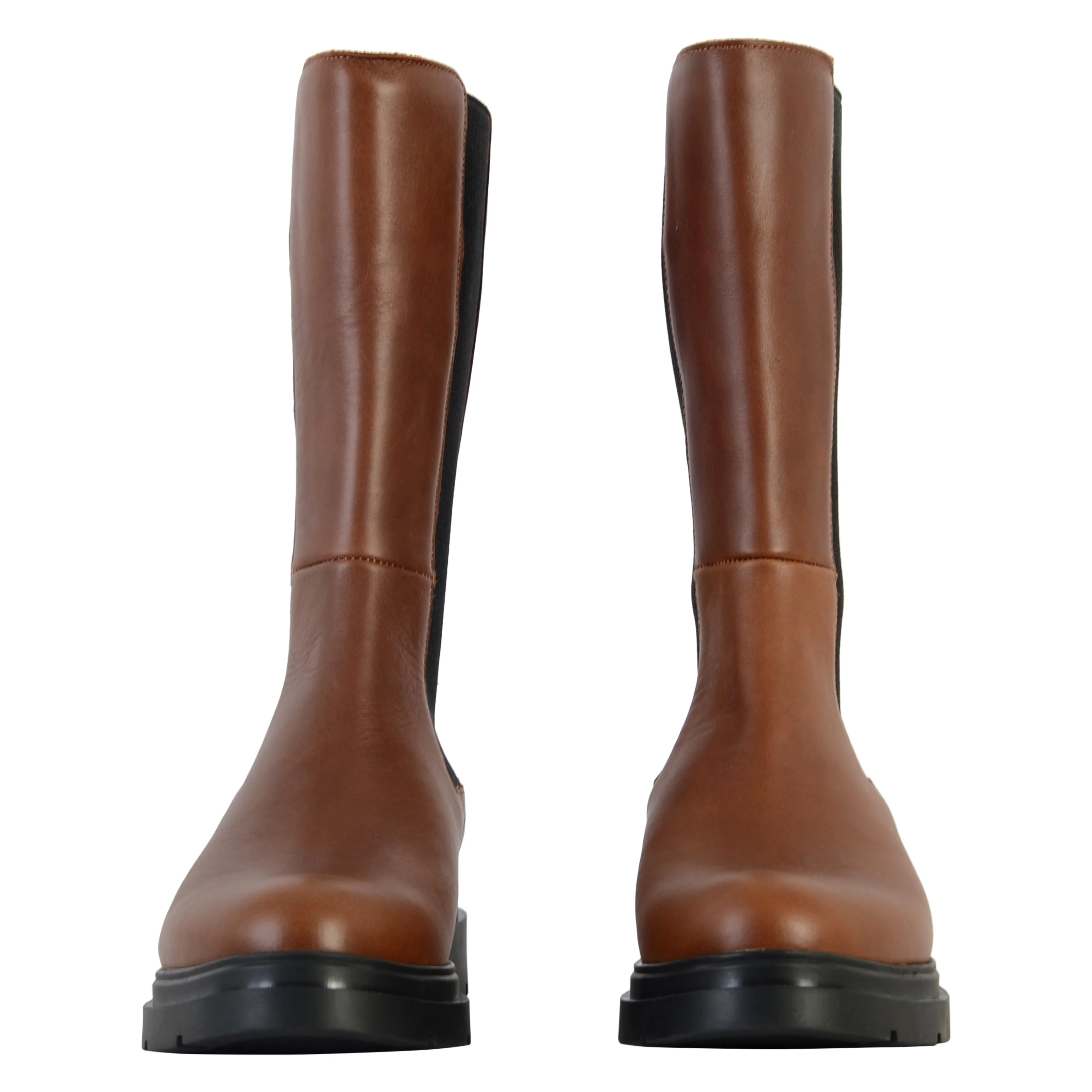 Bottine cuirsaddie | Marron