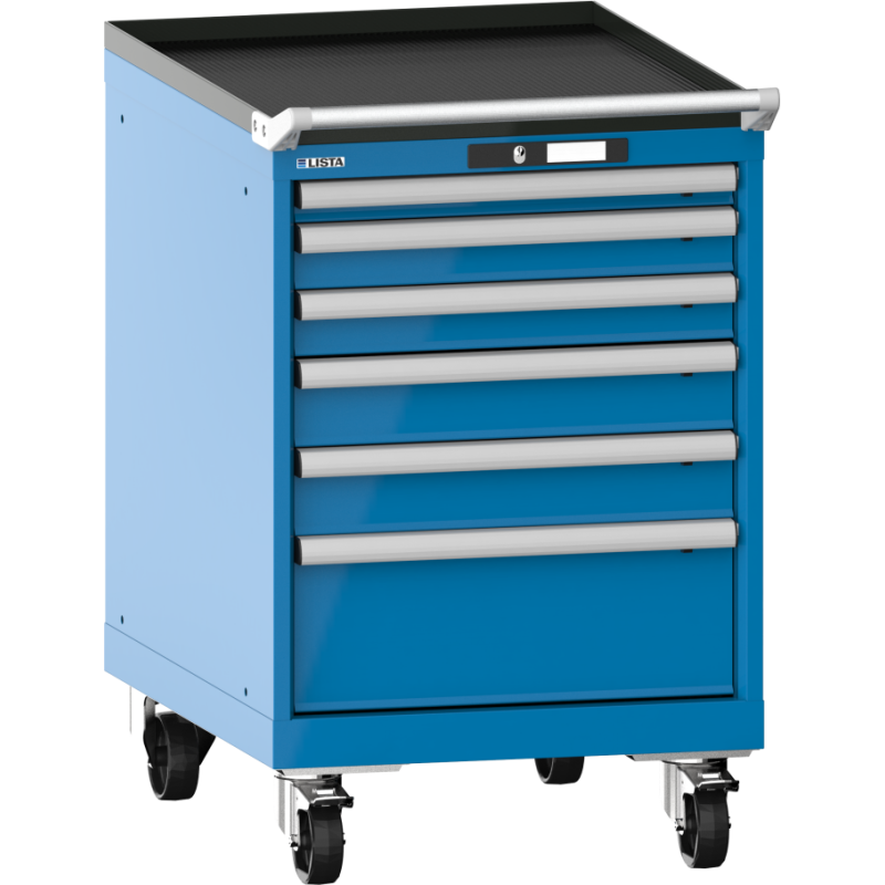 Armoire à tiroirs Lista 27 x 36E  H 89 x L 56,4  x P 72,5 cm 6 tiroirs Key Lock