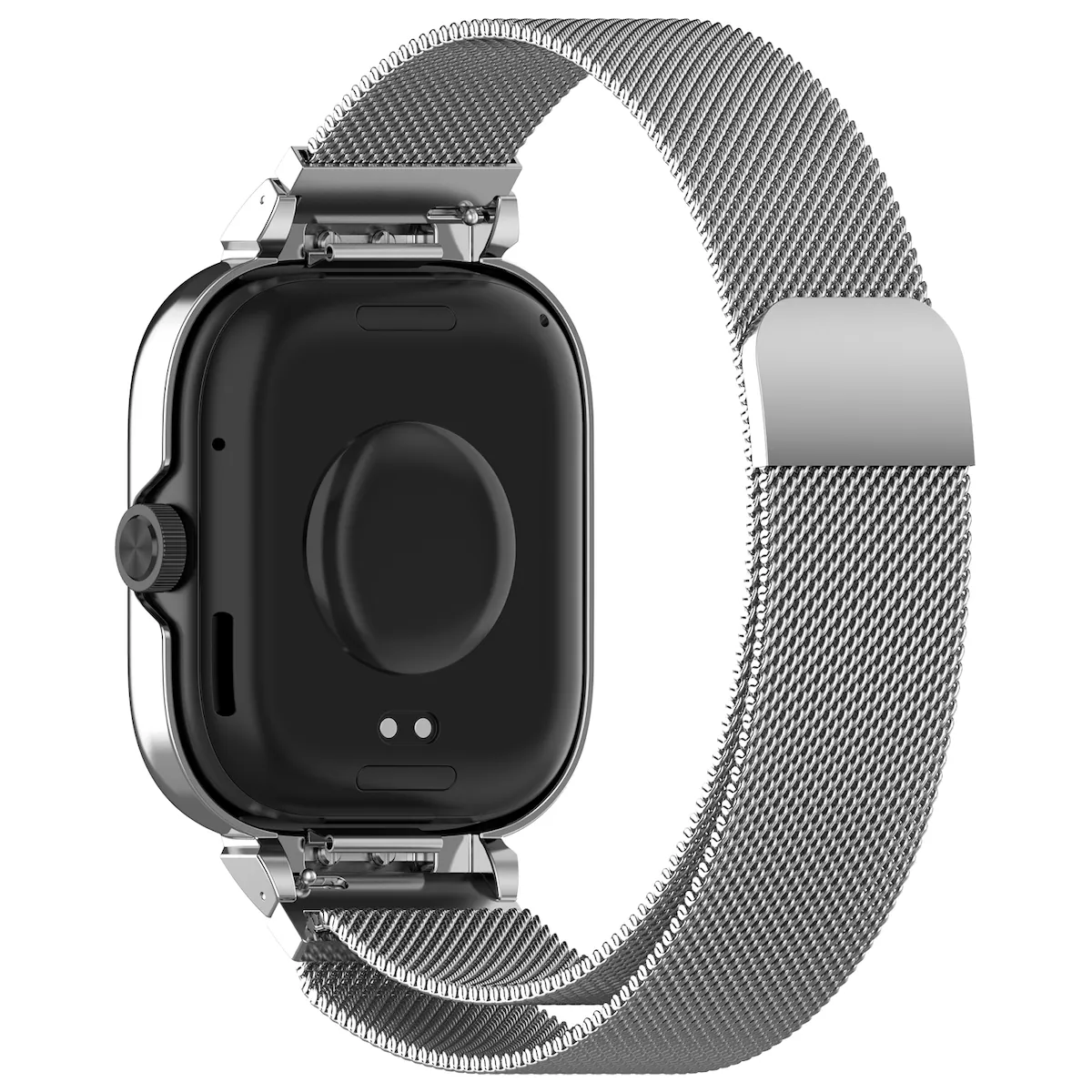 Metallrammeveske med integrert stropp for Redmi Watch 4 Sølv