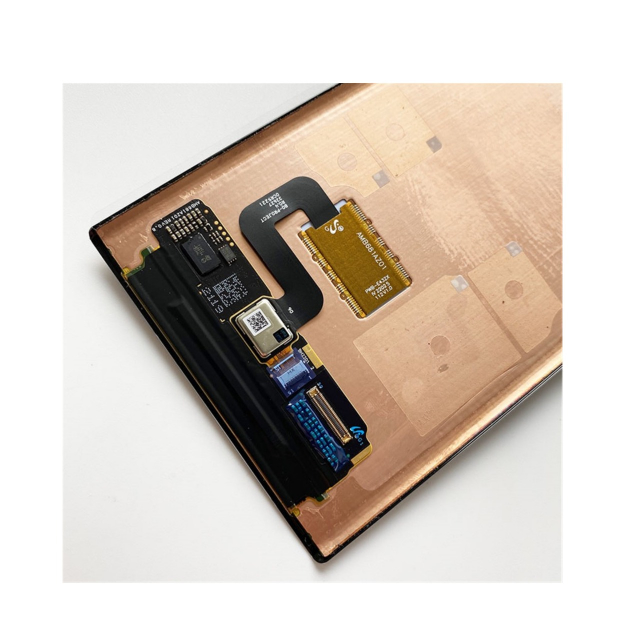 (OEM) Samsung Galaxy S22 Ultra 5G Ersatzdisplay AMOLED Touchscreen Digitizer Bildschirm Reparatur – Schwarz